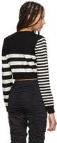 Thumbnail for your product : Molly Goddard Black and White Courtney Cardigan