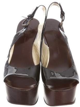 Giuseppe Zanotti Patent Leather Platform Sandals