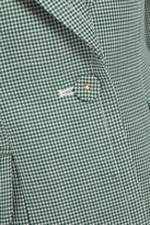 Thumbnail for your product : Zimmermann Houndstooth Linen And Wool-blend Blazer