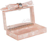 Thumbnail for your product : Edie Parker Wolf Glittered Acrylic Clutch Bag
