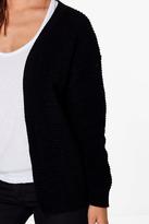 Thumbnail for your product : boohoo Petite Lily Edge To Edge Waffle Knit