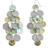 Thumbnail for your product : Candies Candie's ® glitter disc kite earrings