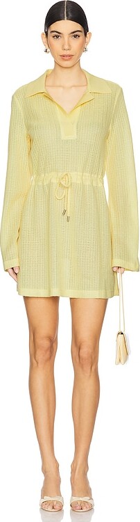 SIMKHAI Tammie Long Sleeve Mini Dress