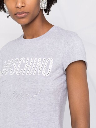 Moschino Couture crystal-embellished T-shirt