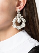 Thumbnail for your product : Simone Rocha Drop Loop Earrings