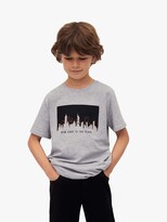 Thumbnail for your product : MANGO Kids' East New York Tee, Medium Grey