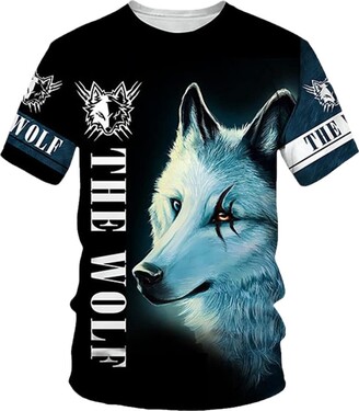 Mens Animal Print T-shirt | ShopStyle UK
