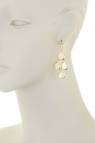 Thumbnail for your product : Argentovivo 18K Gold Plated Sterling Silver Aqua Chalcedony Drop Earrings