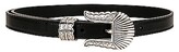 Thumbnail for your product : Kate Cate Thin Kim Long Belt in Black