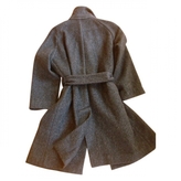 Thumbnail for your product : Bottega Veneta Grey Wool Coat