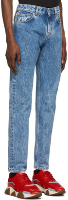 Versace Blue Straight Jeans