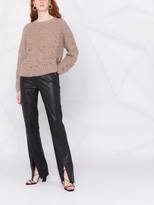 Thumbnail for your product : IRO Babe cable-knit jumper