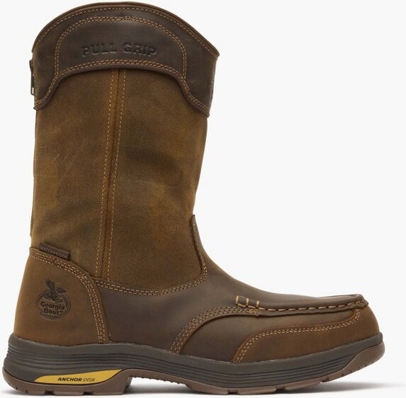 Georgia Boot MenGeorgiaBootAthensSuperLyteAlloyToeWaterproofWellingtonPull-OnSize9(Wide)