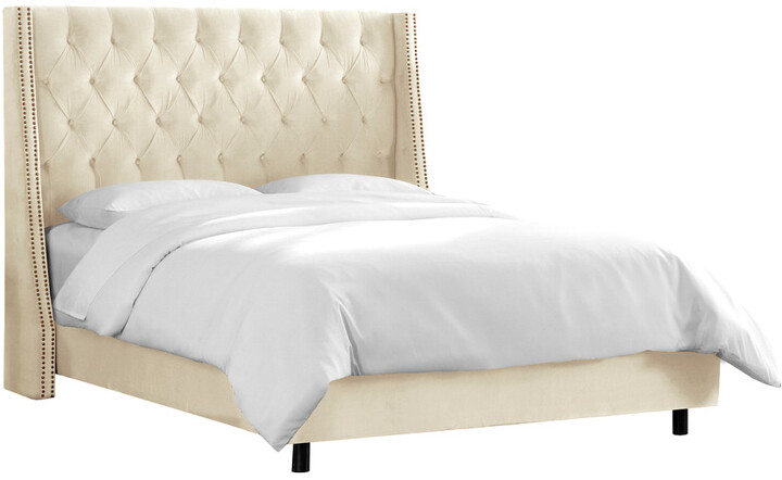 Skyline Furniture Wingback Bed