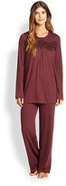 Thumbnail for your product : Hanro Moma Cashmere & Cotton Pajama Set