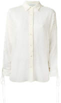Thumbnail for your product : IRO lace up shoulders textured shirt