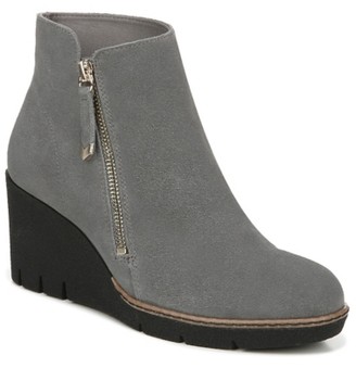 dr scholl's double wedge bootie