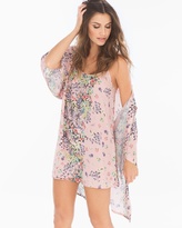 Thumbnail for your product : Soma Intimates Daylilly Crepe Short Robe Cover Up