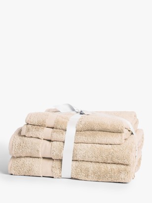 John Lewis & Partners Egyptian Cotton 4 Piece Towel Bale