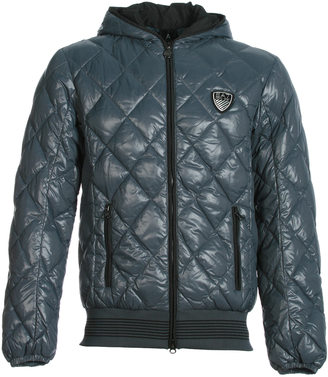 Armani Jeans Armani Smoke Quilted Hooded Jacket