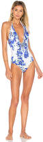 Thumbnail for your product : Camilla V Neck Ruffle One Piece