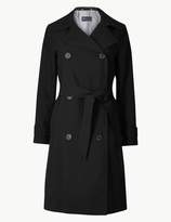 Thumbnail for your product : M&S CollectionMarks and Spencer PETITE Double Breasted Trench Coat