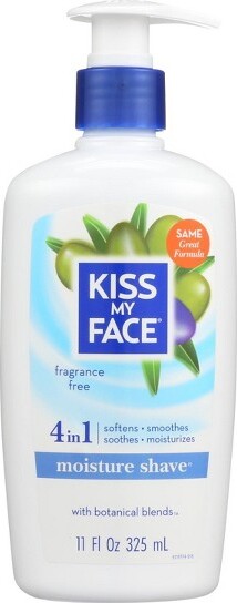 Kiss My Face KissMyFaceFragranceFreeMoistureShave-11oz