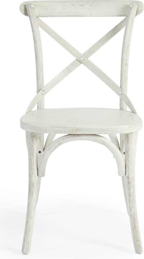 Dunelm Emmie Dining Chair, Solid Oak Cream ShopStyle