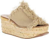 Thumbnail for your product : Chloé Fringe-Trim Platform Sandals
