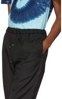 Thumbnail for your product : Oamc Black Wool Cropped Trousers