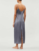 Thumbnail for your product : La Perla Long silk slip nightgown