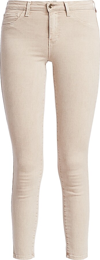 L'Agence Women's Margot High-Rise Ankle Skinny Jeans - Biscuit - Size 23