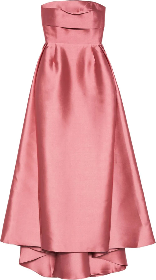 Tiffany strapless maxi dress