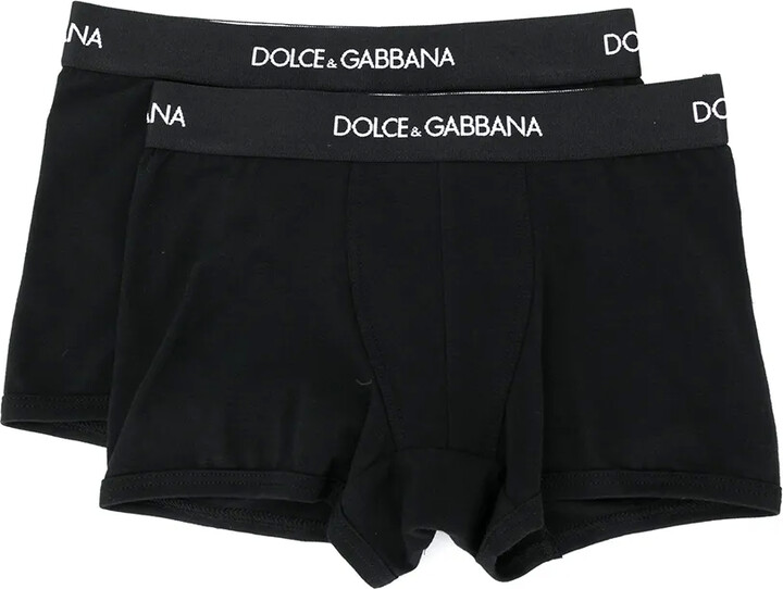 Logo-Waistband Boxer Briefs (Pack Of Two)