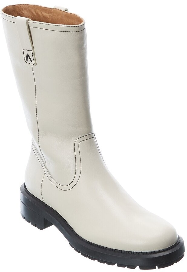 aquatalia white boots