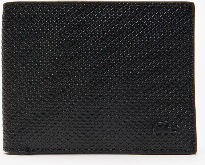 Lacoste Small Piqué Leather Chantaco Billfold