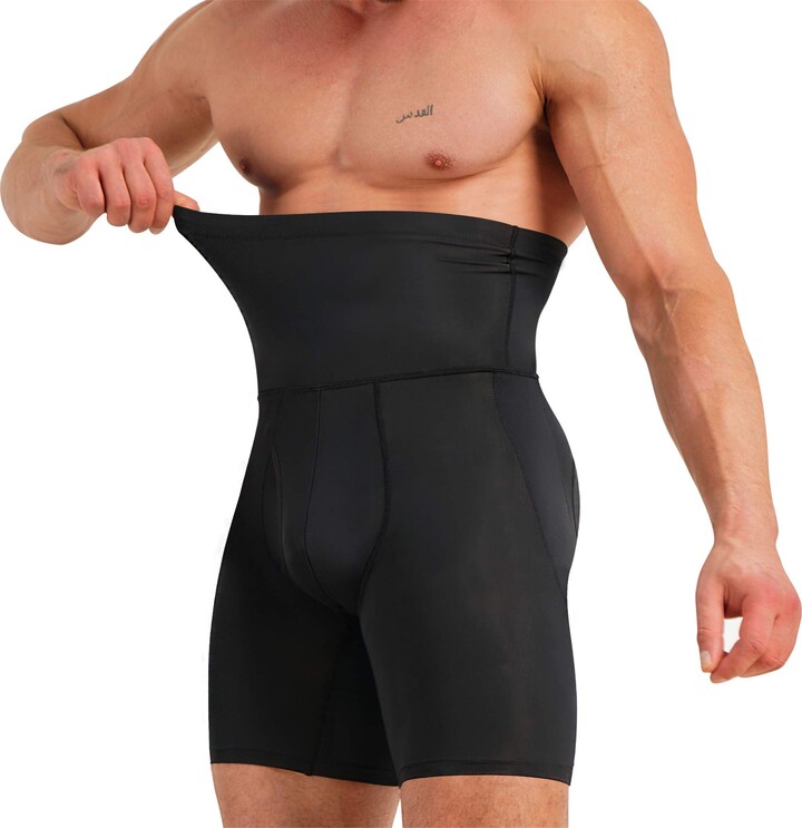 Men Shapewear Tummy Control Full Body Shaper Slimming Bodysuit