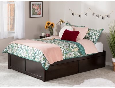 Red Barrel Studio Wrington Storage Platform Bed Color Espresso Size Queen Shopstyle Home Living
