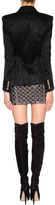 Thumbnail for your product : Balmain Scalloped Skirt in Gold/Black