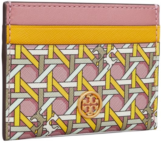 Tory Burch Robinson Printed Card Case - ShopStyle