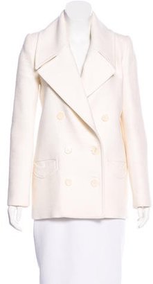 Carven Double-Breasted Wool Coat