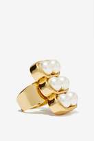 Thumbnail for your product : Nasty Gal Factory Nitty Griddy Pearl Ring