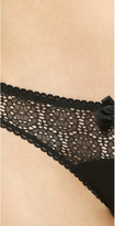 Thumbnail for your product : Stella McCartney Clementina Twinkling Thong