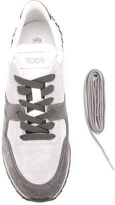 Tod's studded lace-up sneakers