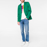 Thumbnail for your product : Paul Smith Men's Slim-Fit Green Mercerised-Cotton Stretch Blazer