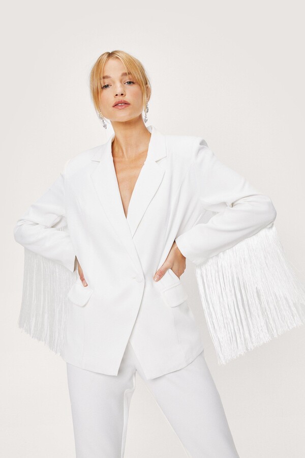 petite white jacket uk