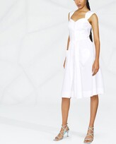 Thumbnail for your product : Moschino Sweetheart-Neck Empire-Line Dress