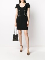 Thumbnail for your product : Thierry Mugler Pre-Owned Geometric Detail Slim-Fit Dress