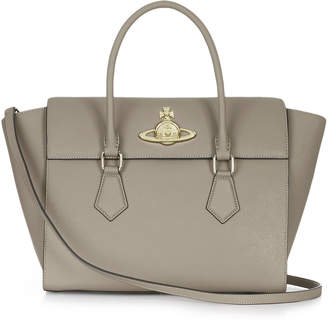 Vivienne Westwood Large Pimlico Handbag 42030036 Taupe