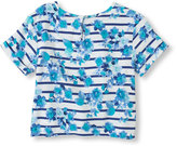 Thumbnail for your product : Children's Place Floral boxy tee